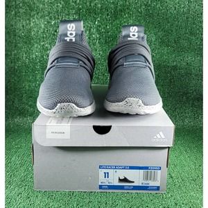NEW ADIDAS LITE RACER ADAPT 3.0 MENS RUNNING SNEAKERS FZ0953 GREY SIZE 11